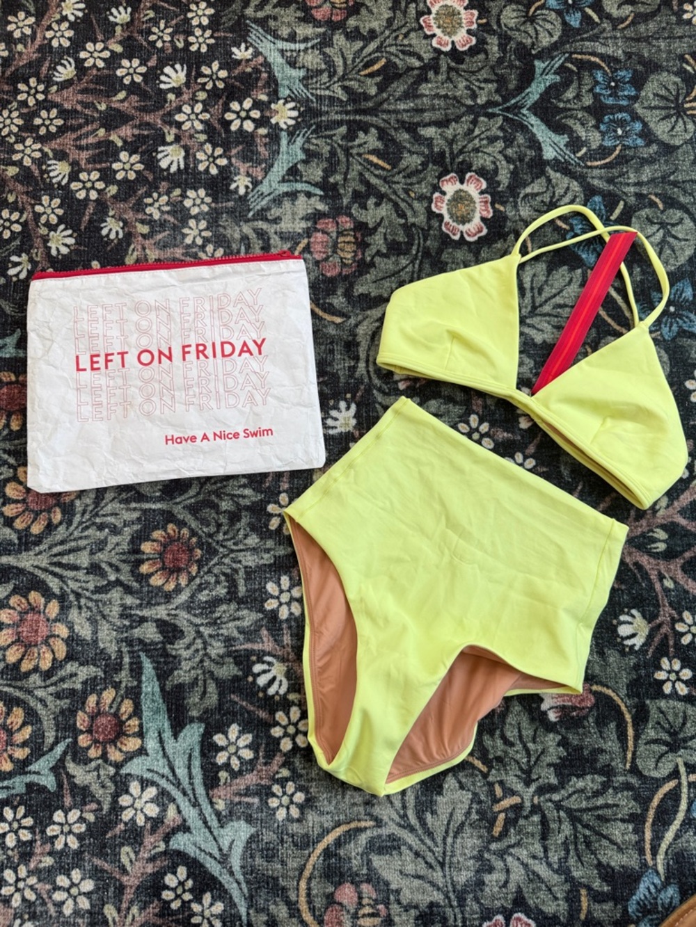 Left on Friday swimsuit NWT